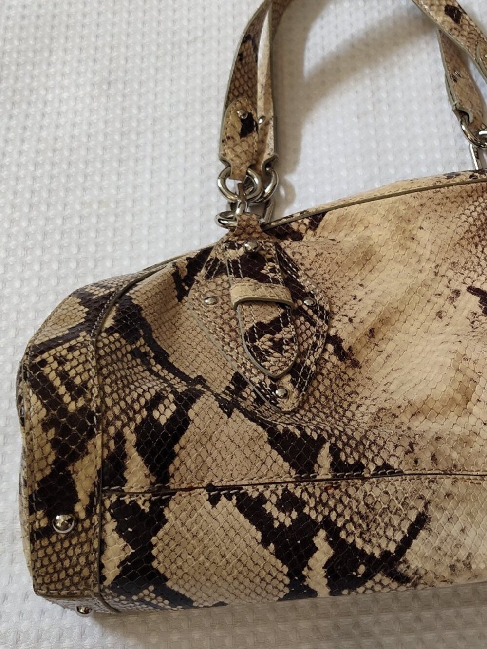 ColeHaan, Trinity Python, Shoulder Bag, Y2K, Spring 2005 - Picture 4 of 12